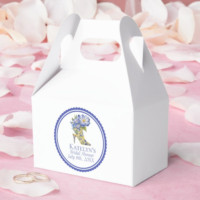 High-Heel-händelse för Kinoiserie-Blommigten i mod Presentaskar (Bröllop)