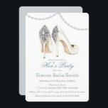 High Heel Shoe Couture Hen Party-inbjudan Inbjudningar<br><div class="desc">High Heel Shoe Mode Couture Modern Pearls Diamonds Möhippa Shoe Hens Party bjudan</div>