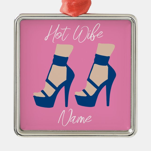 High Heel Shoe Thunder_Cove Julgransprydnad Metall (Framsidan)