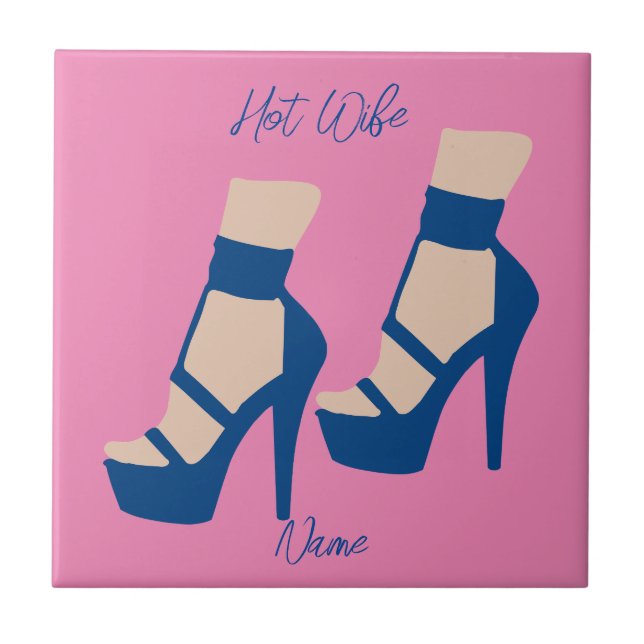 High Heel Shoe Thunder_Cove Kakelplatta (Framsidan)