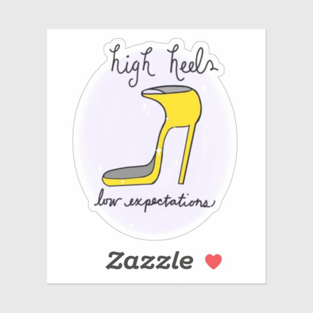 High Heel Sticker Klistermärken (Ark)