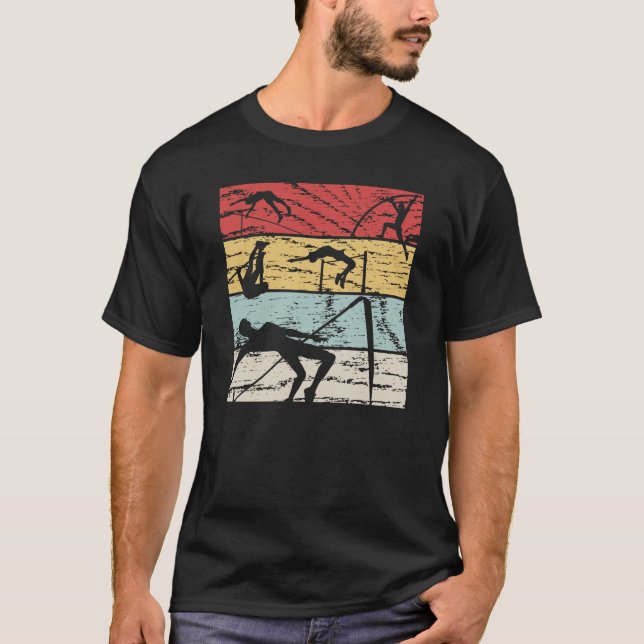 High Jump Retro T Shirt (Framsida)