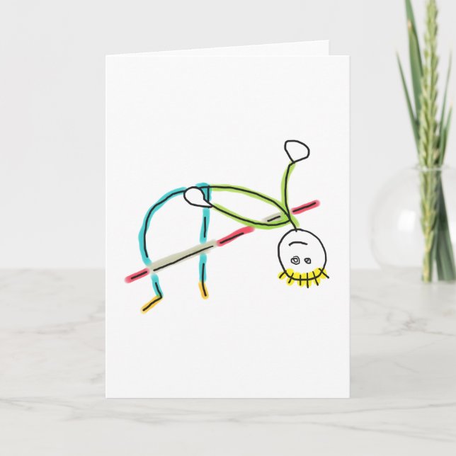 High Jump Stickman Kort (Framsida)