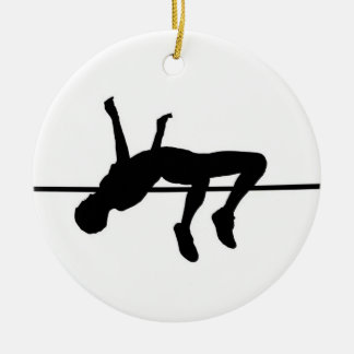 High Jump Track och Fält Ornament