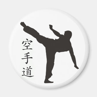 High Kick/Karate Kanji Magnet