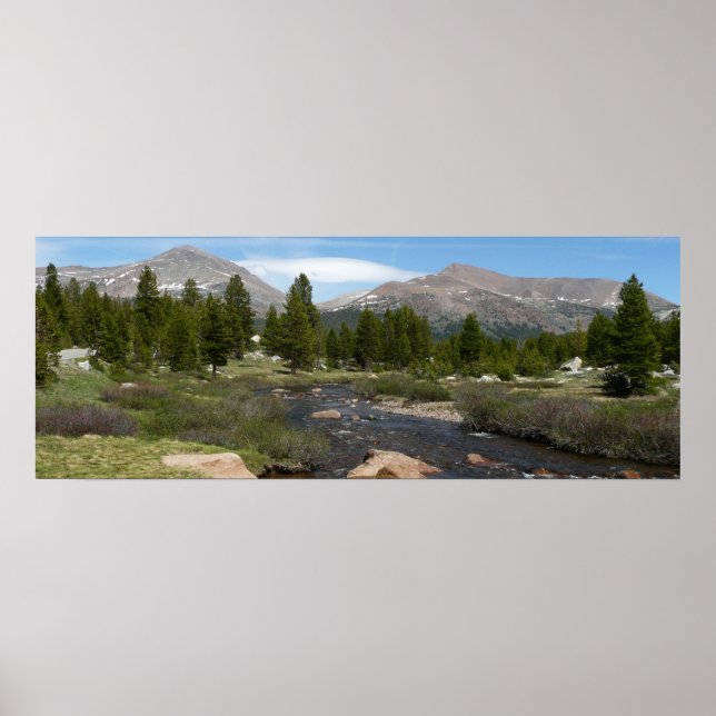 High Land Mountain Stream III i Yosemite Poster (Framsidan)