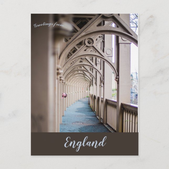 High Level Bridge Newcastle upon Tyne England Vykort (Framsida)