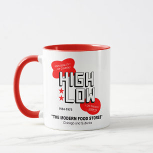 High Low Livsmedel Stores, Chicago and Suburbs, IL Mugg