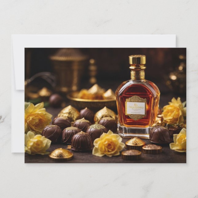 High Noon Golden Chocolates Tack Kort (Framsida)