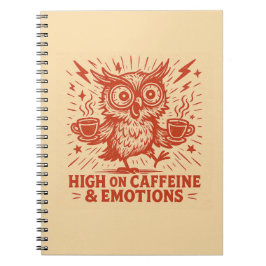 High on Caffeine & Emotions Anteckningsbok