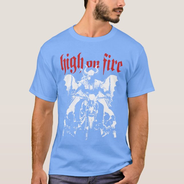 High on Fire flicka T Shirt (Framsida)