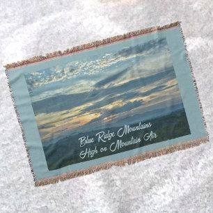 High on Mountain Luft Blue Ridge Sunset Filt