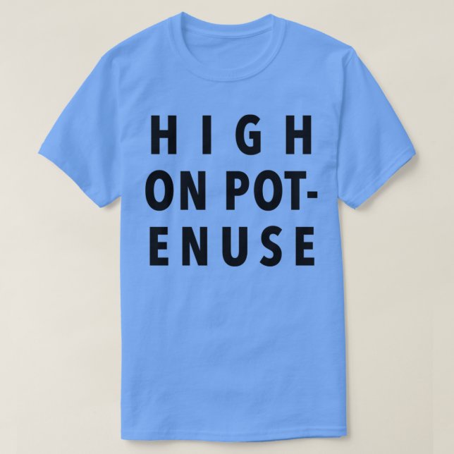 High on Potenuse Nyckel och Peele Comedy Central T Shirt (Design framsida)