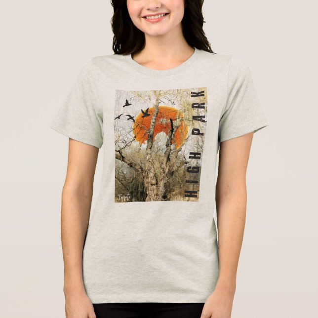 High Park Toronto Iconic Landmark T Shirt (Framsida)