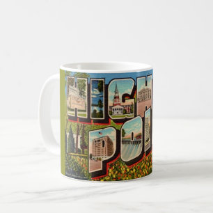 High Point North Carolina-vykort Kaffemugg