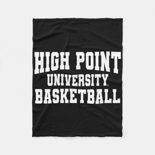 High Point Panthers Universitets Sketll 02 Sportfa Fleecefilt (Framsidan)