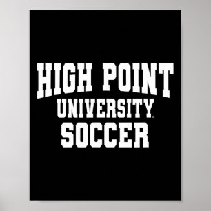High Point University Panthers Fotboll Ncaa Hp23 Poster