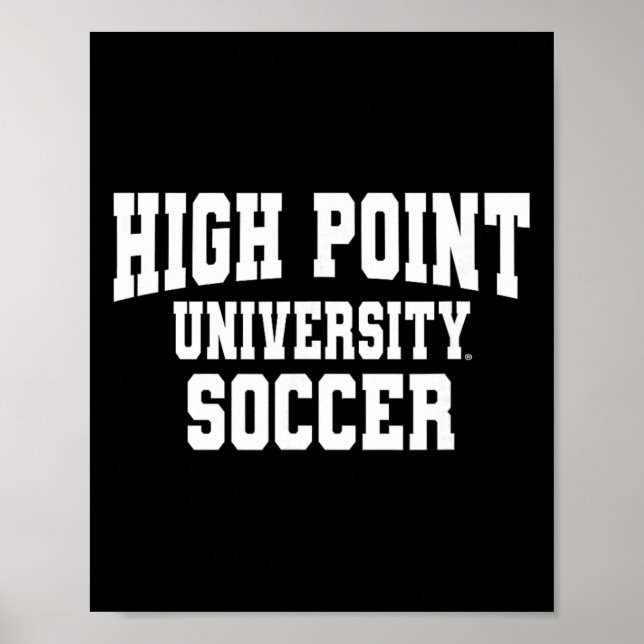 High Point University Panthers Soccer Ncaa Hp23  Poster (Framsidan)