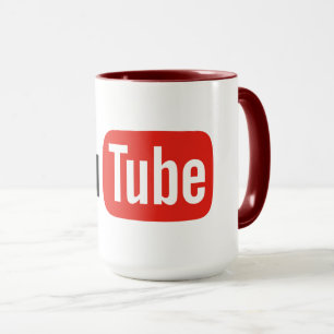 High Queality YouTube Mugg