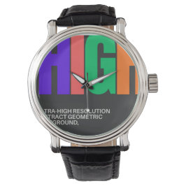 High-Resolution Abstract Art  Armbandsur