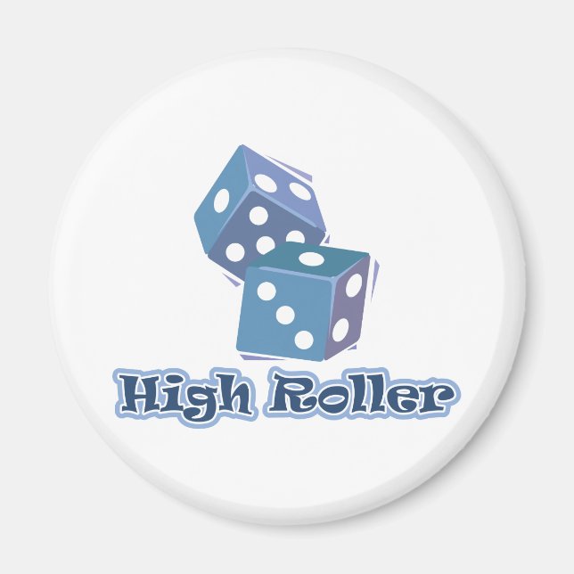 High Roller - Dice Games Magnet (Framsidan)
