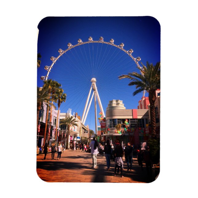 High Roller Ferris Wheel Las Vegas #1 Magnet (Vertikal)