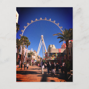 High Roller Ferris Wheel Las Vegas #1-vykort Vykort