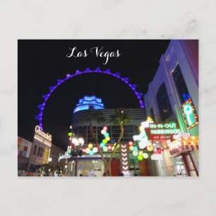 High Roller Ferris Wheel Las Vegas #5-vykort Vykort