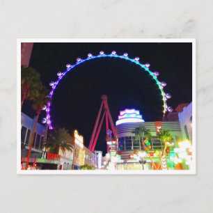 High Roller Ferris Wheel Las Vegas #6-2 vykort