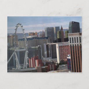 High Roller & Las Vegas Center Strip Vykort