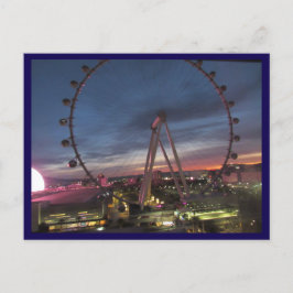 High Roller och Sphere Las Vegas Vykort