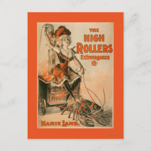High Rollers Extravaganza "Mamie Lamb" Play Vykort