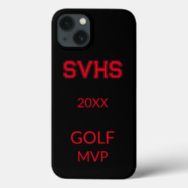 High School MVP iphone case