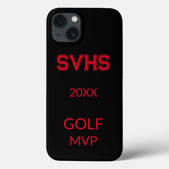 High School MVP iphone case (Baksida)