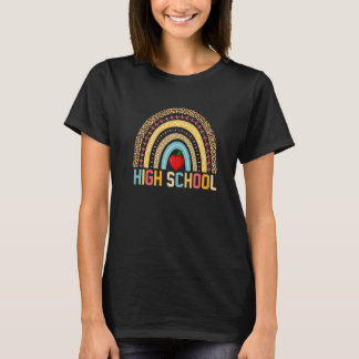 High School Rainbow Girls Boy Teacher Team High Sc T Shirt