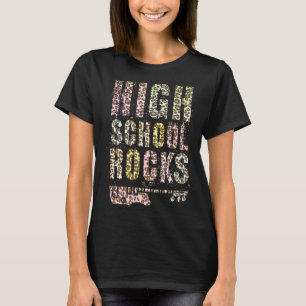 High School STEN Student Teacher Rockstar Team Ro T Shirt