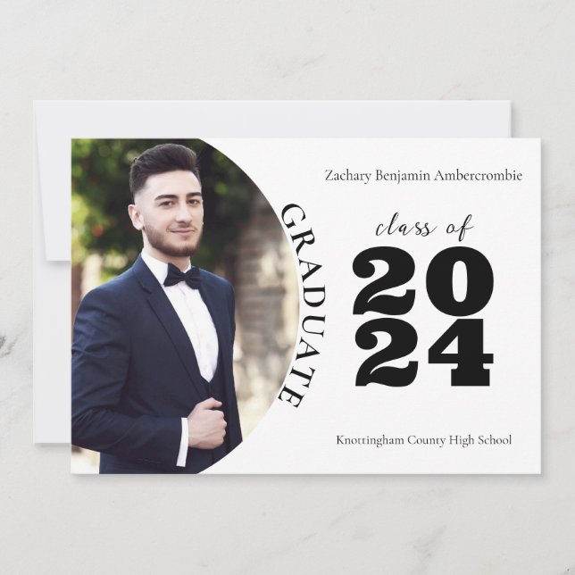 High School Student Modern Simple Studenten Meddelande (Framsida)