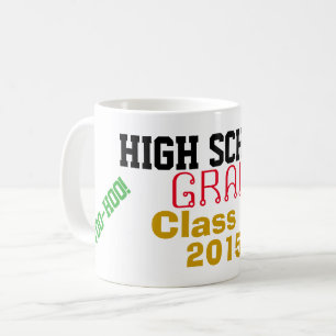 High School Studenten Class Year Woo-Hoo Kaffemugg