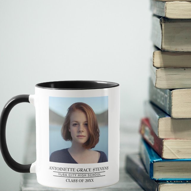 High School Studenten Photo Mugg (Skapare uppladdad)
