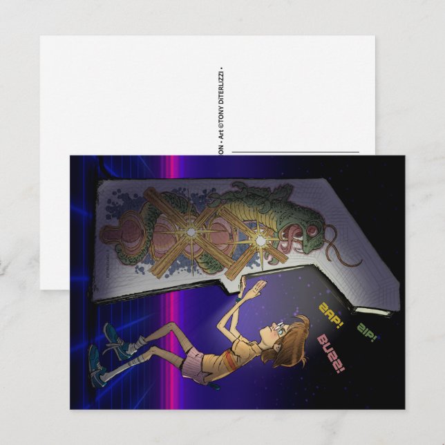 “High Score” Postcard Vykort (Fram/baksida)