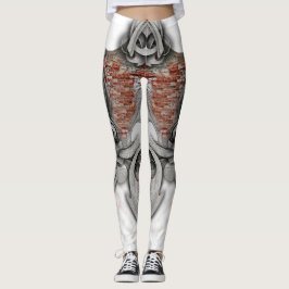 "High Sketch of Pure Feeling", kvinnans baljor Leggings