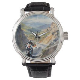 High Speed Äventyr i Vibrant Mountain Ligcape Armbandsur