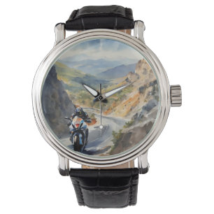 High Speed Äventyr i Vibrant Mountain Ligcape Armbandsur