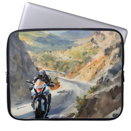 High Speed Äventyr i Vibrant Mountain Ligcape Laptop Fodral