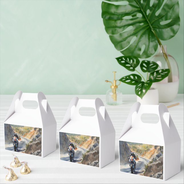 High Speed Äventyr i Vibrant Mountain Ligcape Presentaskar (Multipel)