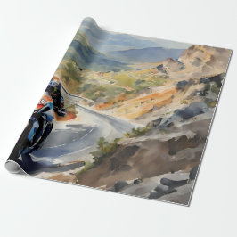 High Speed Äventyr i Vibrant Mountain Ligcape Presentpapper