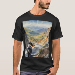 High Speed Äventyr i Vibrant Mountain Ligcape T Shirt