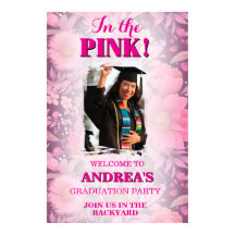 High Spirits In The Pink! Hot Pink Graduation