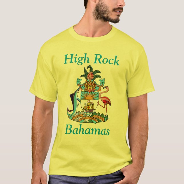 High Sten, Bahamas med Jackande av Arm Tröja (Framsida)