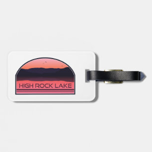 High Sten Sjö North Carolina Red Sunrise Bagagebricka